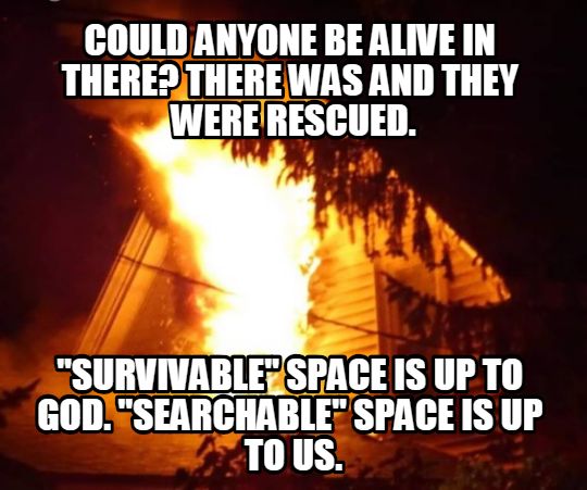 Burns227's tweet photo. South Portland, Maine, Fire Department jakes made a grab in the room you see pictured in October of this year. The victim survived, is out of the hospital, and is recovering at a rehab facility. (Photo in the meme taken by David Chandler.) https://t.co/mB63liUzCO