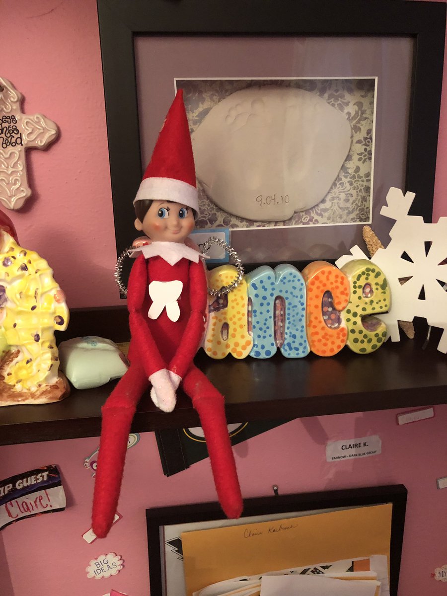 ckaebs's tweet photo. @3RSFalcons The family elf took over tooth fairy duties https://t.co/q4aqKg27F4