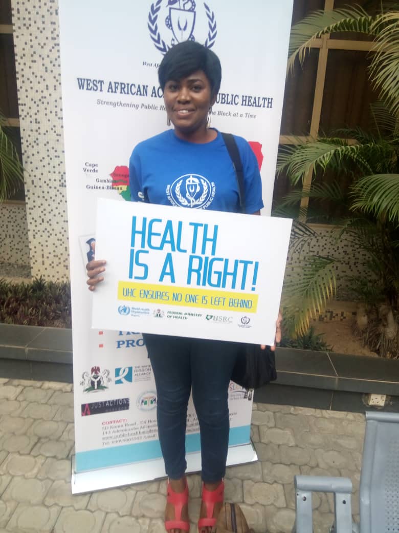 wealthyqueenjo's tweet photo. I'm part of the successful candidates that participated on the just concluded Health and Leadership Course for Young Advocate organized by West African Academy of Public Health, in Abuja December 12th,2018 (WAAP)
#UCHDay2018
#FundBasicHealthNG
#UniversalHealthCoverage. https://t.co/B7Ahkkg5ii