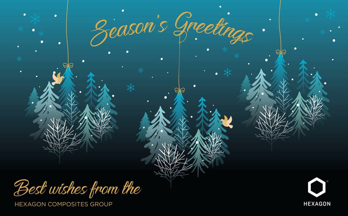 HexagonASA's tweet photo. The @HexagonASA team wishes you a joyous Holiday Season and a happy New Year! We look forward to working with you in the coming year to turn all opportunities into reality #DrivingEnergyTransformation #cleanfuels #alternativefuels #Sustainability https://t.co/udVB72Prt0