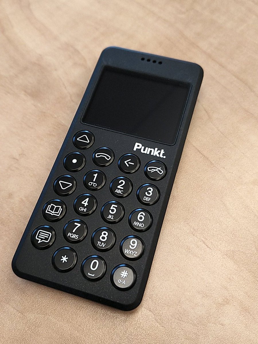 Alex_Thurber's tweet image. One good looking phone. @punkt MP02 with @BlackBerry security. #BBsecure