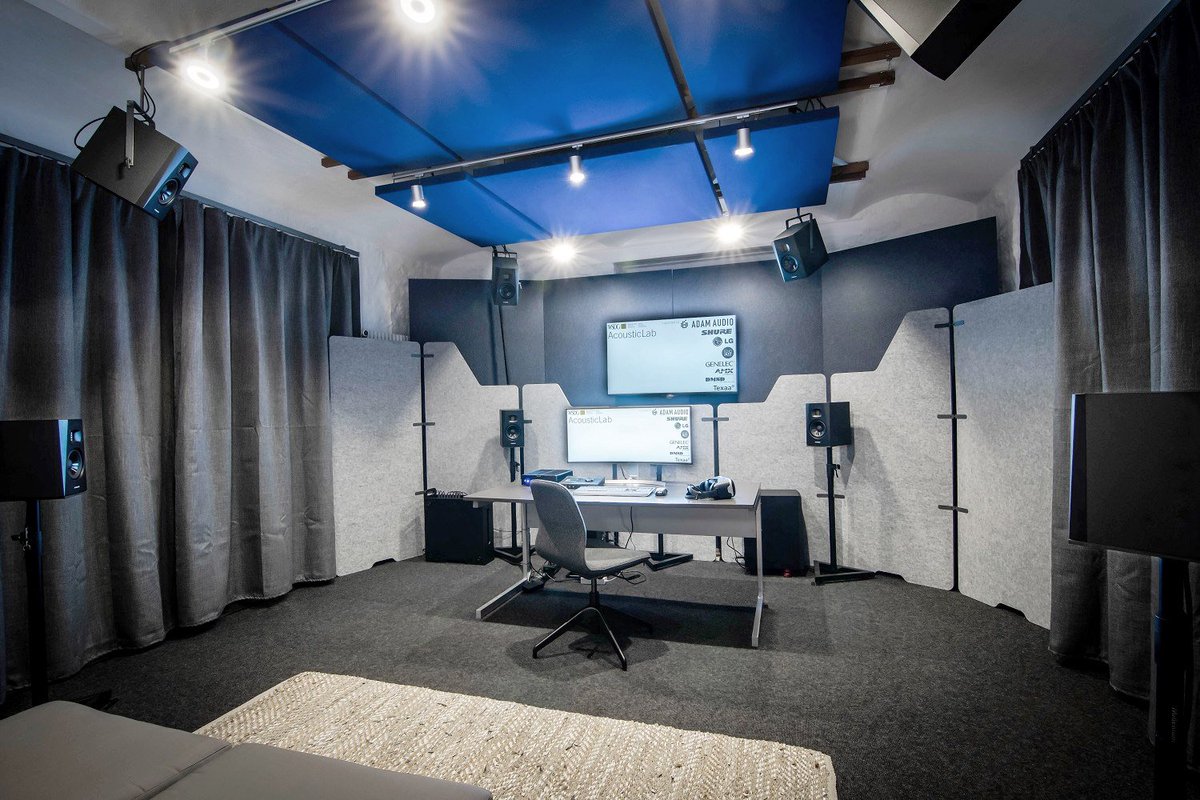 ADAM_Audio's tweet photo. When the world-renowned acoustic modeling experts at @WSDG Walters-Storyk Design Group were hunting for a compact but high-performance monitor for their #AcousticLab in Basel (CH), they quickly settled on the ADAM T5V nearfield monitors (📸Dirk Noy).
https://t.co/yaMD1Easil https://t.co/3ZrlIFQbdH
