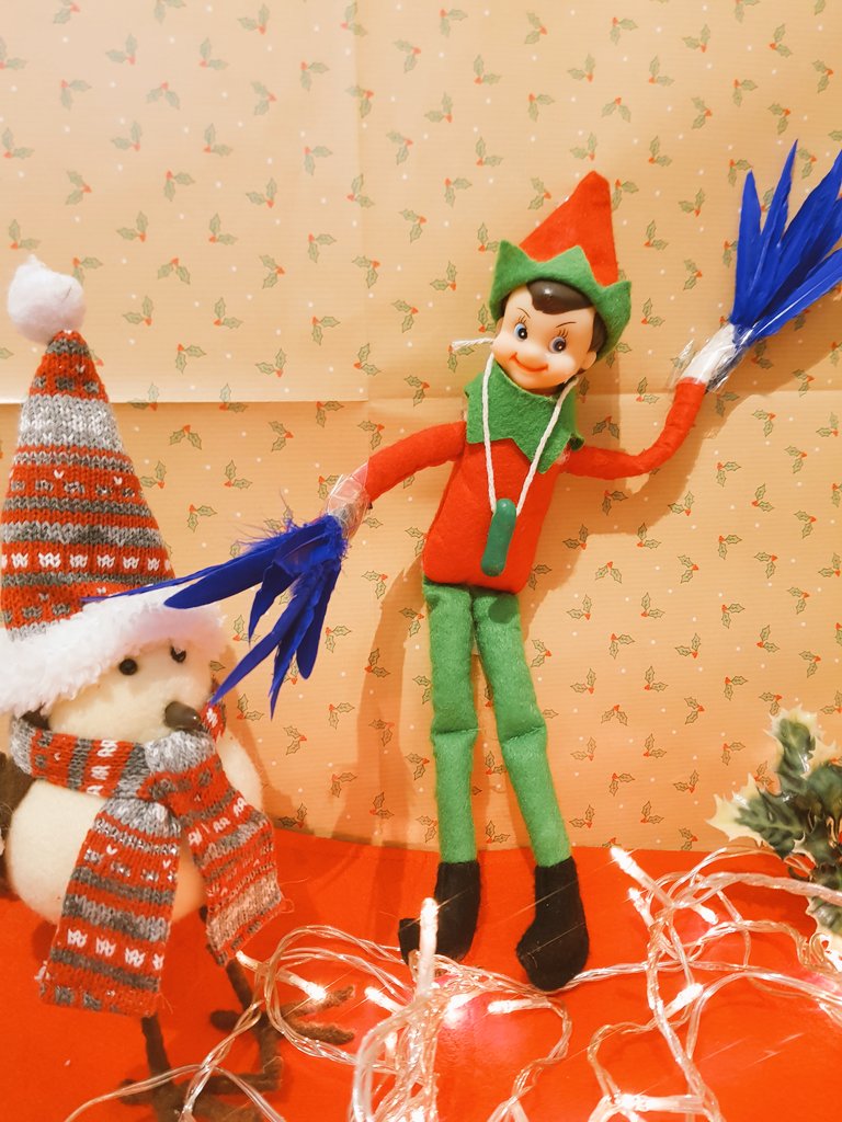 JackAutistic's tweet photo. I'm not flapping my hands because I want to fly  like Rudolph...regular day to day stuff can over stimulate me so I need to stim to make myself feel better. 
#jacktheautisticelf.
please feel free to share Jack the Autistic elf https://t.co/fcCeYy7EWX