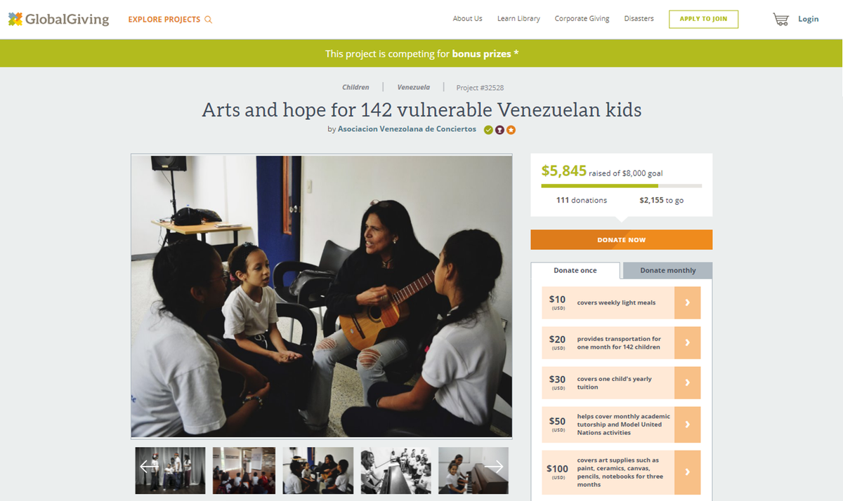 AVCven's tweet photo. ANÍMATE y COLABORA con la @AVCven, sus proyectos educativos-culturales y el #LaboratorioDeArtesIntegradas que funciona en nuestro @CentroArtesInt, a través de la plataforma de Global Giving puedes hacerlo. Es muy sencillo https://t.co/SvpLK7bh19 https://t.co/009rm7GXKf