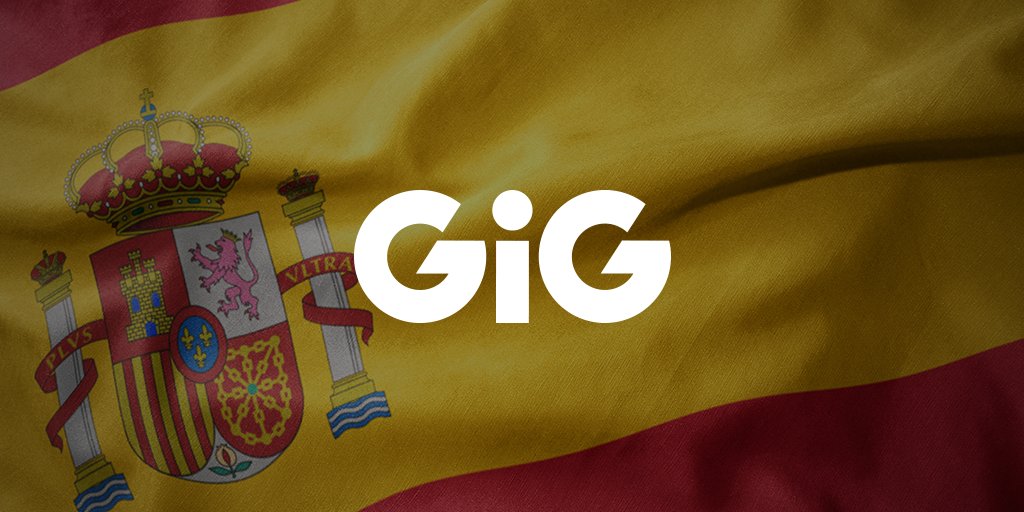 GIG_online's tweet photo. We’ve applied for an online B2C casino and sports betting licence in Spain as part of our expansion in regulated markets. We’re aiming to launch both our B2C and B2B offerings in H2 2019. Read more https://t.co/CACFTv3s4Y https://t.co/p98muct2qh