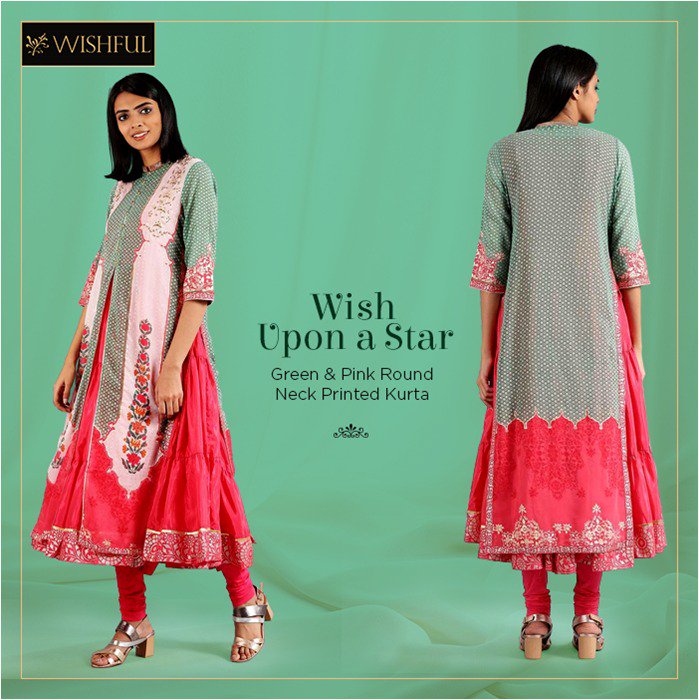 WishfulByW's tweet photo. Wishing for the perfect outfit this Christmas season? Well, fret no more! Shop for our Green & Pink Round Neck Printed Kurta here now: https://t.co/AKUKQrKarV
#WishandWow #Wishful #WishfulbyW #festivepick https://t.co/OcYn6r8CKy