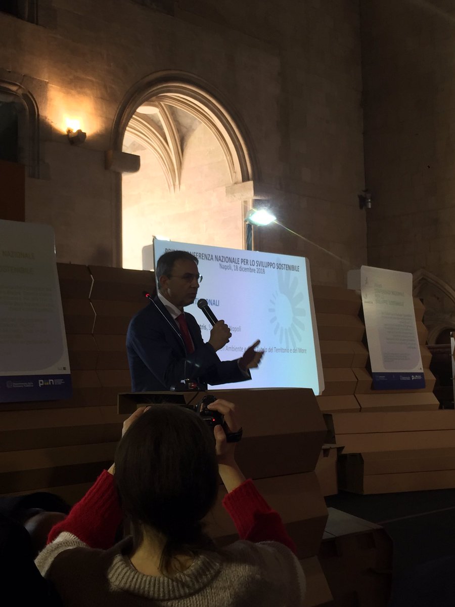 PaoloAcciai's tweet photo. Oggi a Napoli alla Prima Conferenza Nazionale per lo Sviluppo Sostenibile @DipIndustr @CislNazionale https://t.co/utCkZVGcGQ