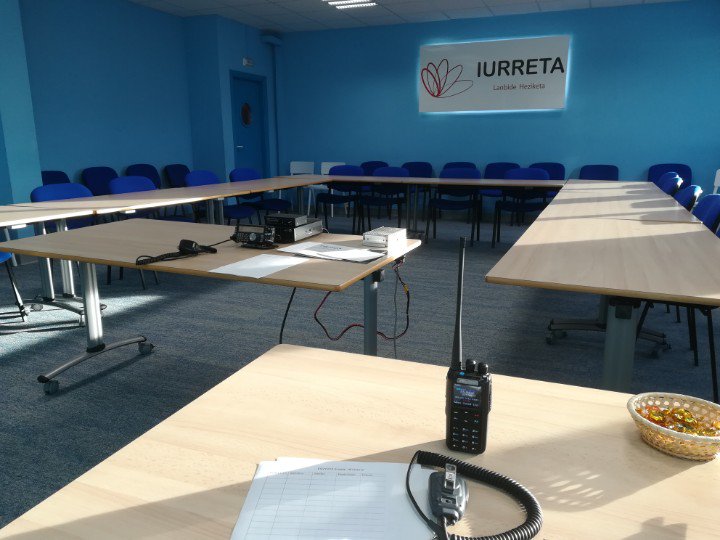ea2urv's tweet photo. Todo listo para comenzar con EG2YOTA desde @iurretalhii @hamyota #DYM18 @BrandMeisterEa https://t.co/Ne8hPZ1Wvu