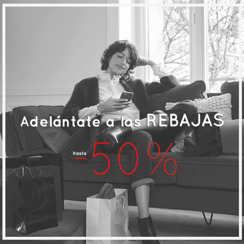 Adelántate a las REBAJAS y disfruta de ellas antes que nadie 😍
► bit.ly/2ERfV1x