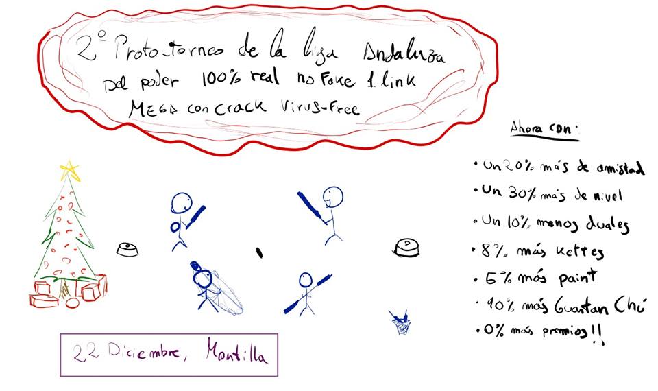 Este sábado 22 (#LoteriaDeNavidad incluida) tenemos nuestro clásico Torneo de #Jugger Navideño Córdoba Kombat, este año convertido en el 2º Prototorneo de la Liga Andaluza.