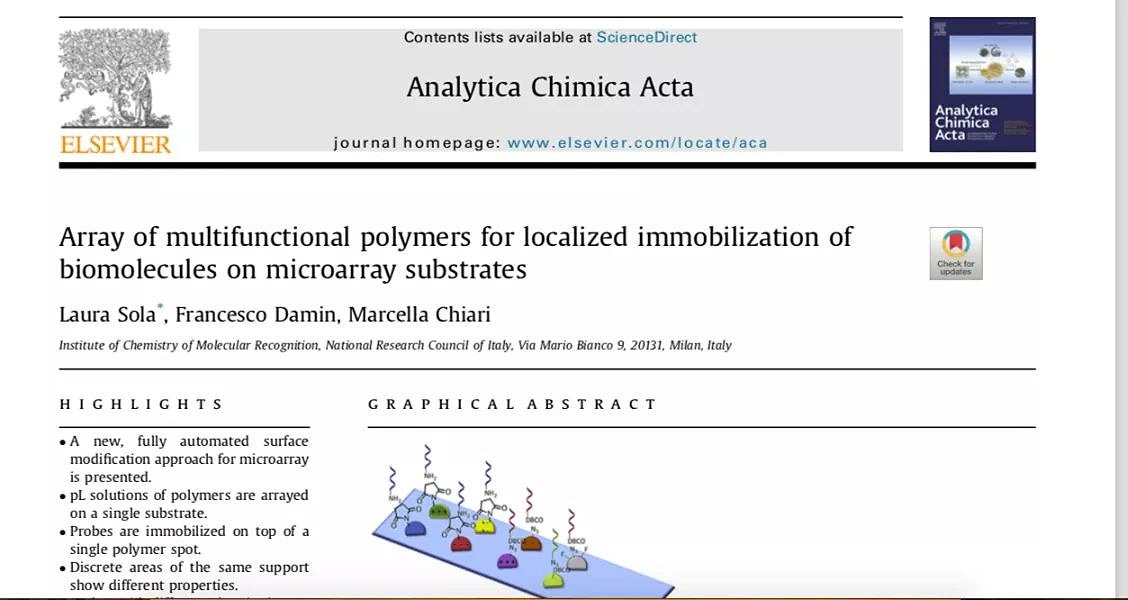 AuSGroup_SCITEC's tweet photo. Our latest #publication is finally online!!
#AusLab #Milano #Cnr #science #lablife #research #diagnostics #microarray #DNA #protein #scientists #healthcare #biochemistry #chemistry #biology #surfacecoating #EU #biomarkerdiscovery #bioassay #LoC https://t.co/OnGCcXZbcj