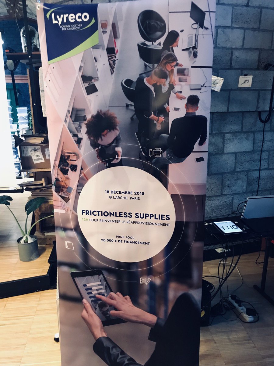 Gregoiredpt's tweet photo. Lyreco lance aujourd’hui son premier #Hackaton avec @BeMyAppFR et 12 start-up pour réinventer l’expérience de nos clients 🚀 #dev #IA #frictionlesssupplies #alwaysatyourside #proudtobelyreco https://t.co/Zg0ZAB45c1