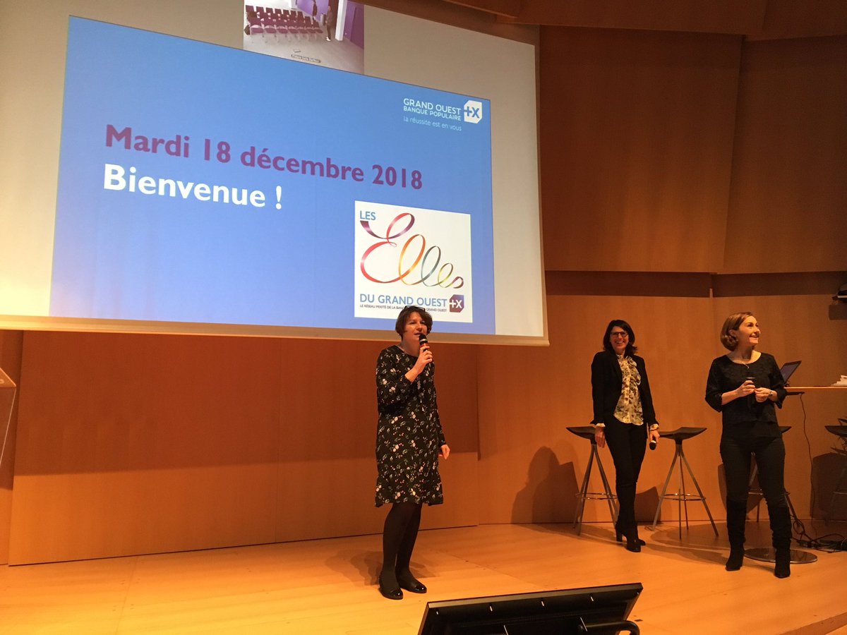 Carole3521's tweet photo. C’est parti pour la PLENIERE des #ellesdugrandouest @EllesGroupeBPCE @bpgrandouest https://t.co/934dyUlpzp