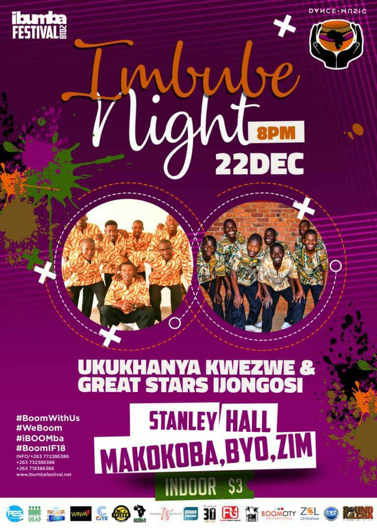 CulxureMag's tweet photo. Makokoba comes alive as @IbumbaFestival roars to live on Thursday.
Check out the full program for #iBOOMba festival
Lets get ready to #Boom
#BoomWithUs
#CulxureZw https://t.co/M6zm8B5GSx