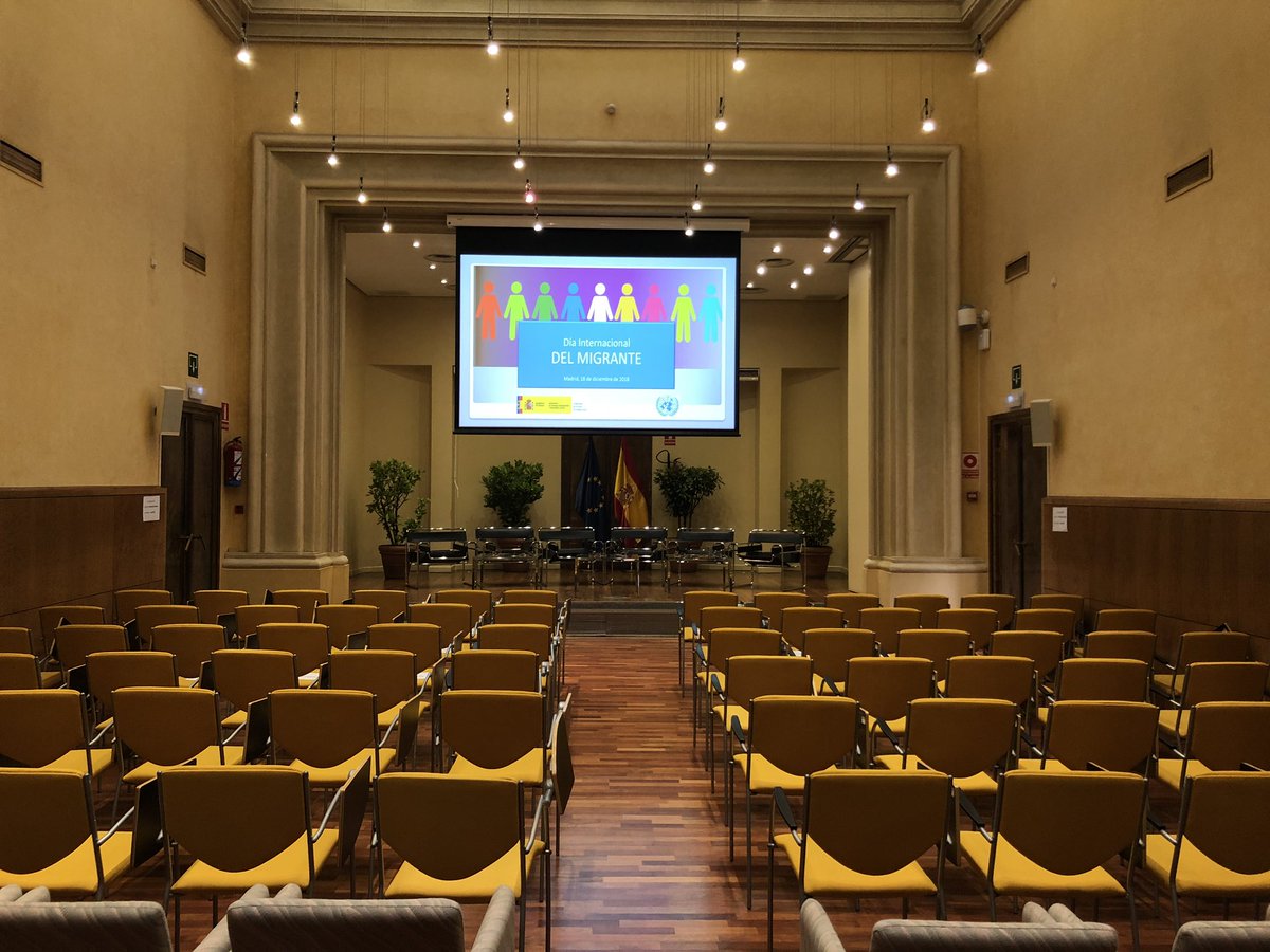 Participamos en el #DiaInternacionalDelMigrante 
Irene Revuelta, emigrante retornada, contará su experiencia en este encuentro organizado por la Secretaría de Estado de Migraciones. A las 11 horas comienza.