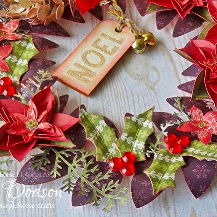 polly_purple's tweet photo. A pretty wreath themed #card I designed last year with fabulous @trimcraft FE Papers and my #CricutExplore #Trimcraft #TrimcraftDT #FirstEditionPaper #Christmas #papercraft #wreath #cardmaking #pollypurplehorse #unique #cardmaker #carddesigner #freelance #papercrafter #memory https://t.co/ccsQkeoyxd