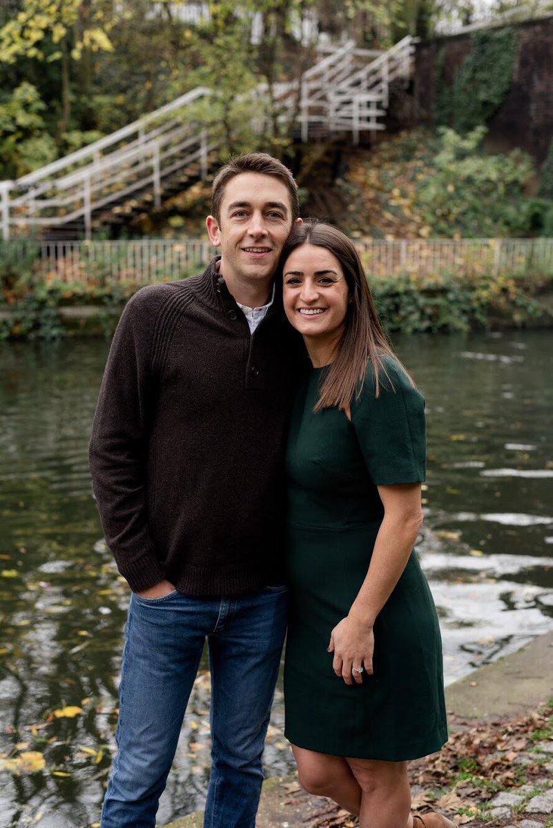 Loved the autumnal tones on this part of Brad &amp; Jackie’s engagement shoot. Regents Canal was a great choice of backdrop for these guys. Each location we went to, meant something to both of them and that is just SO special. ❤️ #londonengagementphotographer