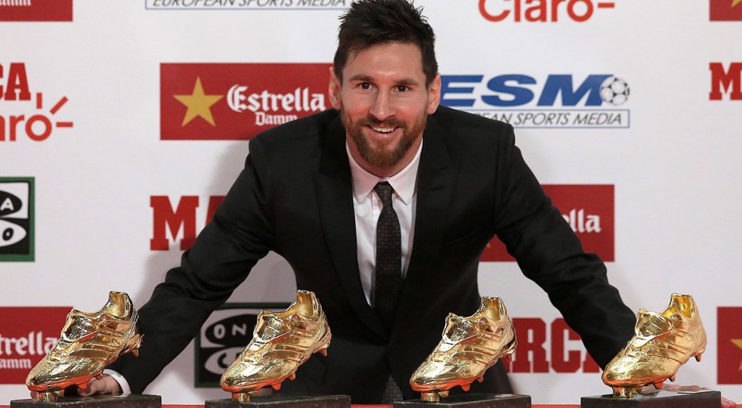 messi golden boot