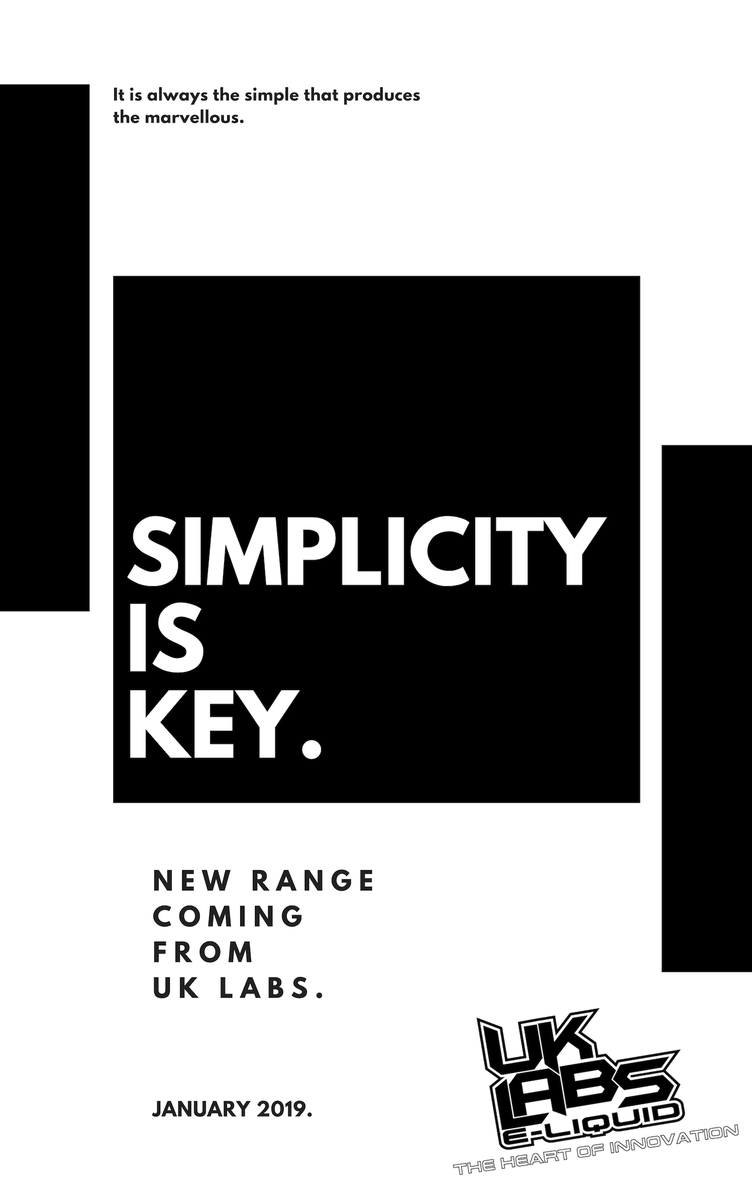 uklabseliquid's tweet photo. NEW RANGE... LOADING.

JANUARY 2019.

SHOP UK LABS:
https://t.co/FNPP2IwFGz https://t.co/JhdNkfQvvq