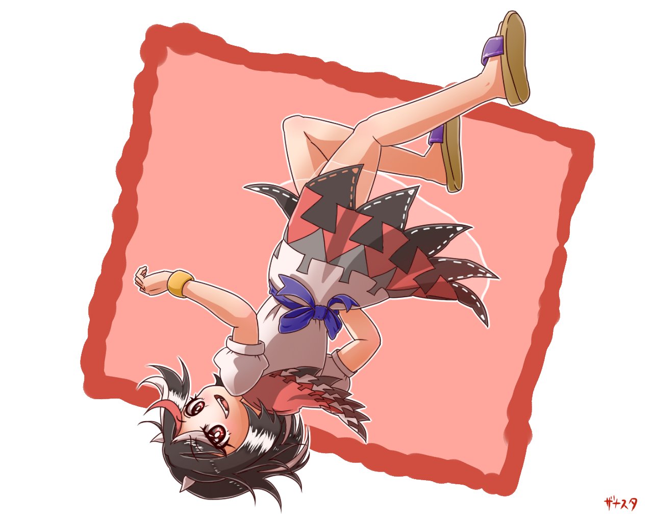 ザナたこ 多忙 正邪ちゃん描いた 天邪鬼かわいい天邪鬼 東方project 鬼人正邪 イラスト T Co Cujhierv8r Twitter