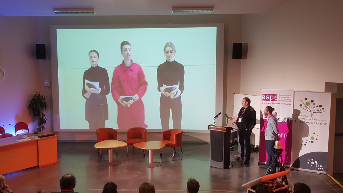 DHV_pro's tweet image. Bravo et Merci @alexiadpz @lauraprmr &amp;amp; @Manu_Dbss Lycée Corot #Douai pour votre contribution au colloque #SEG_2018 avec @dimitri_saputa et @arnold_gil présents  pour vous ! Bravo  @Anthony_Straub_  pour cette nouvelle réalisation et tout ce qui l'entoure... #éducation @aclille