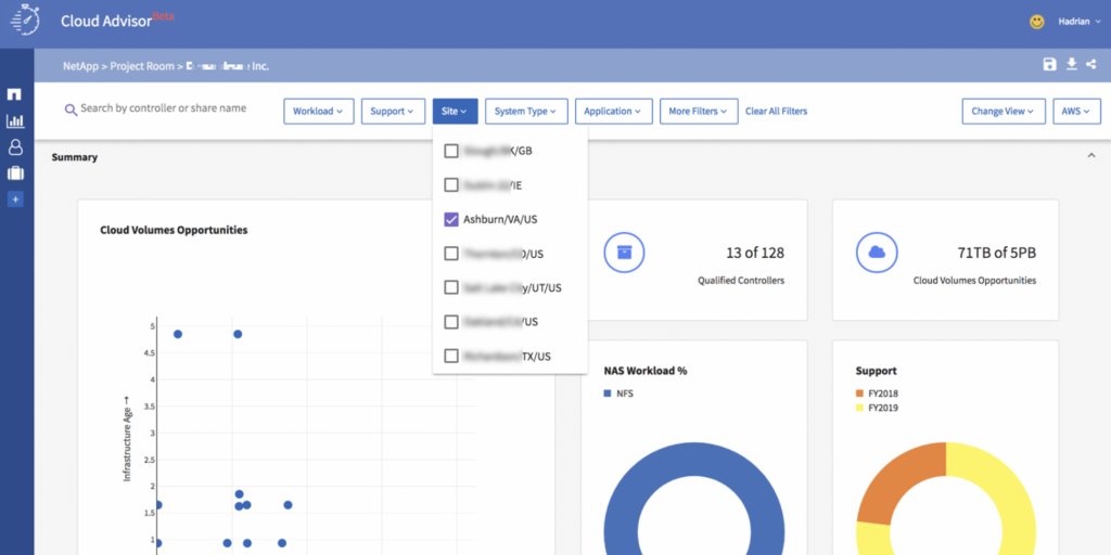 NetAppCloud's tweet image. Trying to decide how to enter and where to land in the cloud? Our NetApp Cloud Advisor can help you with that! ntap.com/2GfxhFS #CloudVolumes #DataDriven