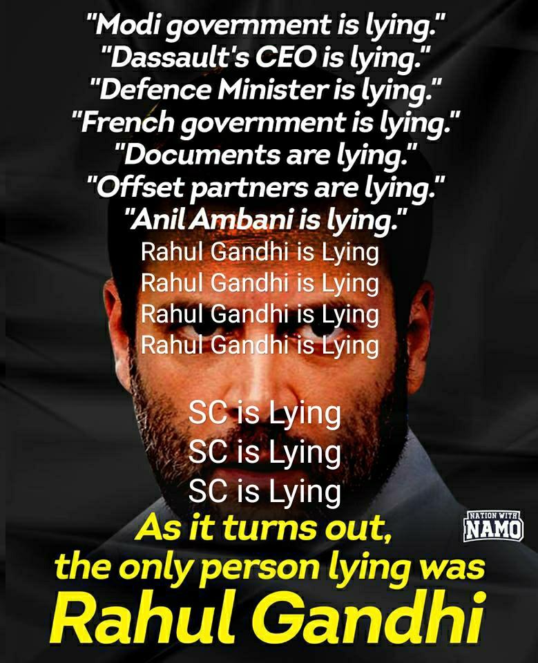 JumbuTweeple's tweet photo. #ModiFor2019
#ModiBackIn2019
Its is so blatently observed even on Twitter the most savvy techies, erudites,well informed,highly educated ,widely travelled have the inner urge to pander to LIARS.
MSM displays it's credentials as a PRESSTITUTE with APLOMB. https://t.co/2uqz0yxCu5