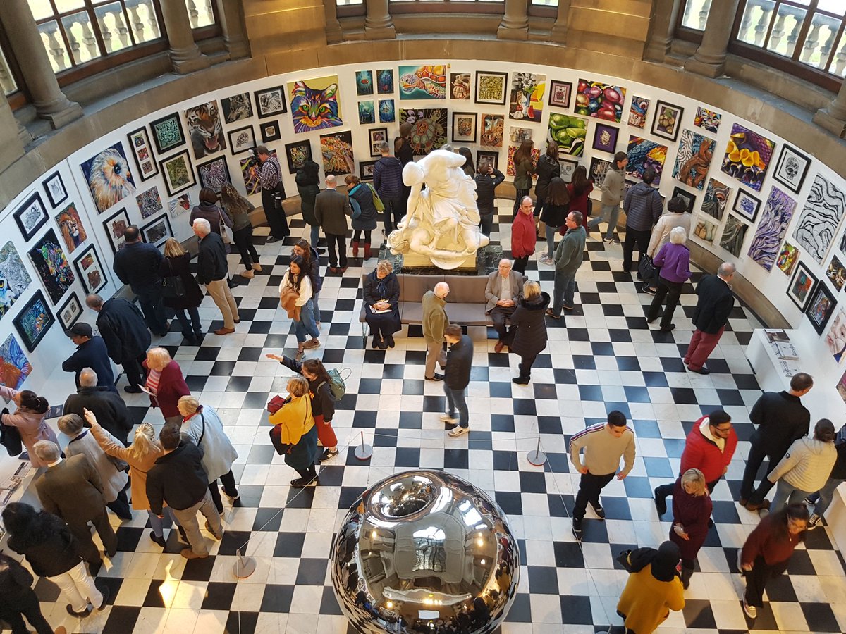 BradfordMuseums's tweet photo. Budding artists at home? Bradford Grammar School Art Exhibition ends 🔜 Last few weeks to visit this amazing #homegrowntalent A must see Christmas visit with the family 👪 🆓 
https://t.co/9IrqADVDa9 #cartwrighthall @BradfordGrammar @visitBradford @YorkshireTots @BGSart_society https://t.co/8Fg72deaPp
