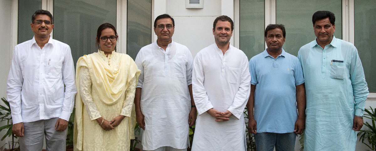 Great teams deliver exceptional results.

I want to thank Team AICC -  our General Secretaries, State-In-Charges, Secretaries &amp; all the other unsung heroes whose hardwork &amp; dedication made our victories in Chhattisgarh, Madhya Pradesh &amp; Rajasthan possible. 

I salute you!