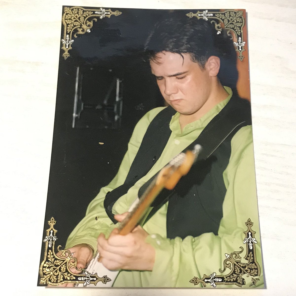 SoulTrainUK's tweet photo. Here he is... a throwback to Tony in a lovely Lime Green shirt playing in Soul Train UK #soul #soulband #reunion https://t.co/mvqMh2erd1