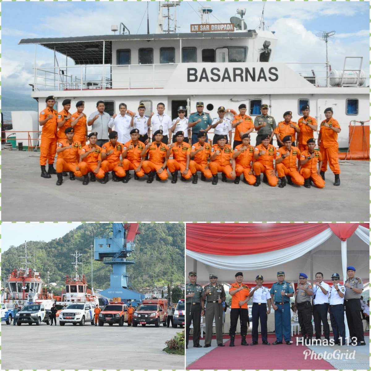 Apel Kesiapan Angkutan Natal Tahun 2018 dan Tahun Baru 2019 yang diadakan di Dermaga "B" PT.  Pelindo (Persero) Pelabuhan Panjang. 
Salam AVIGNAM JAGAT SAMGRAM