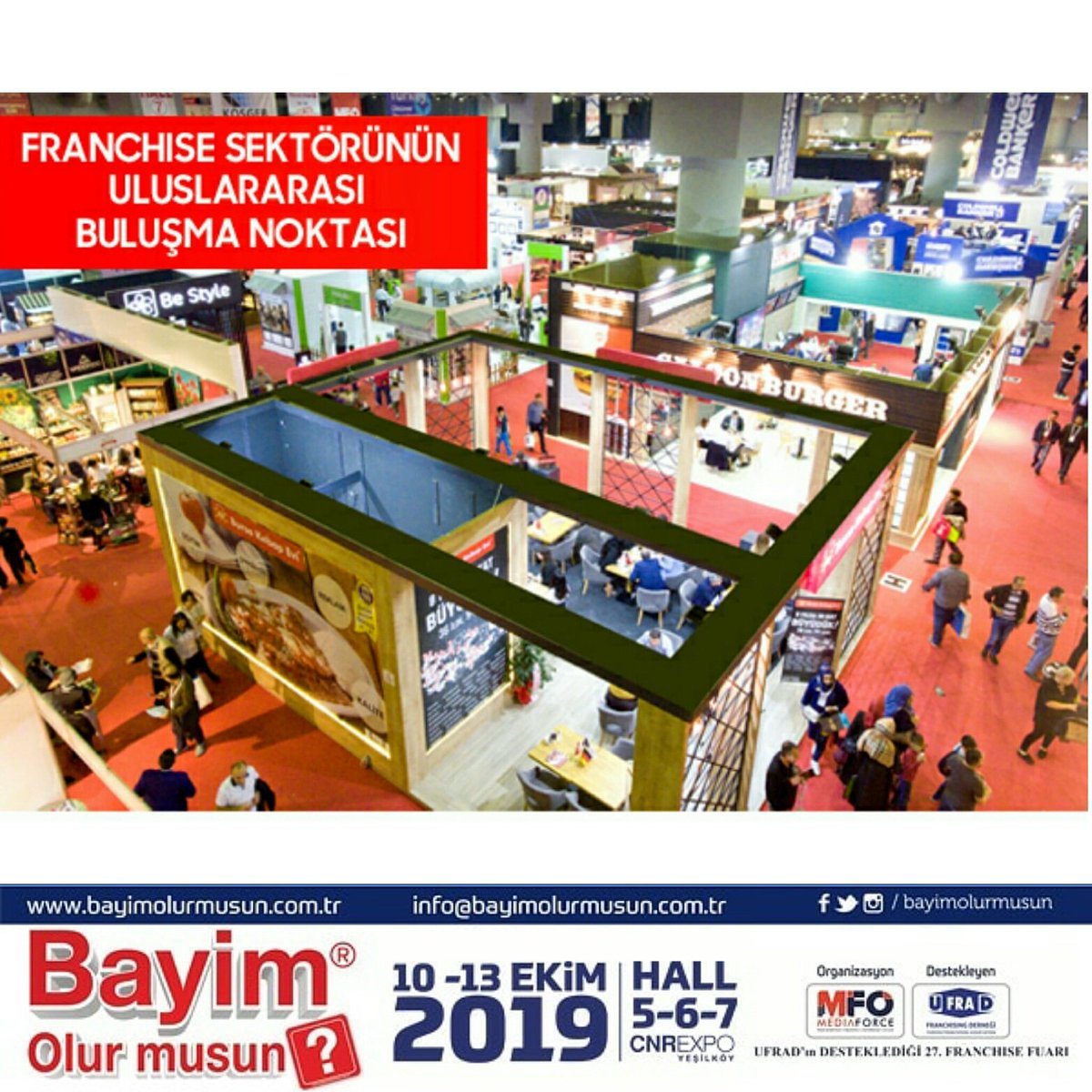 Bayim_Olurmusun's tweet photo. Sektörün En İyileri Bayim Olur musun Fuarında! Erken Rezervasyon Fırsatlarını Kaçırmayın !!
28.000 Profesyonel Ziyaretçi, 300 Marka, 72 Ülkeden Yatırımcı katılımıyla başarıyla tamamlanan fuar,  17. kez Markalar ve Yatırımcıları Buluşturacak.. 
 Detaylı bilgi için; 0212 346 26 26 https://t.co/AFVXqHVoLN