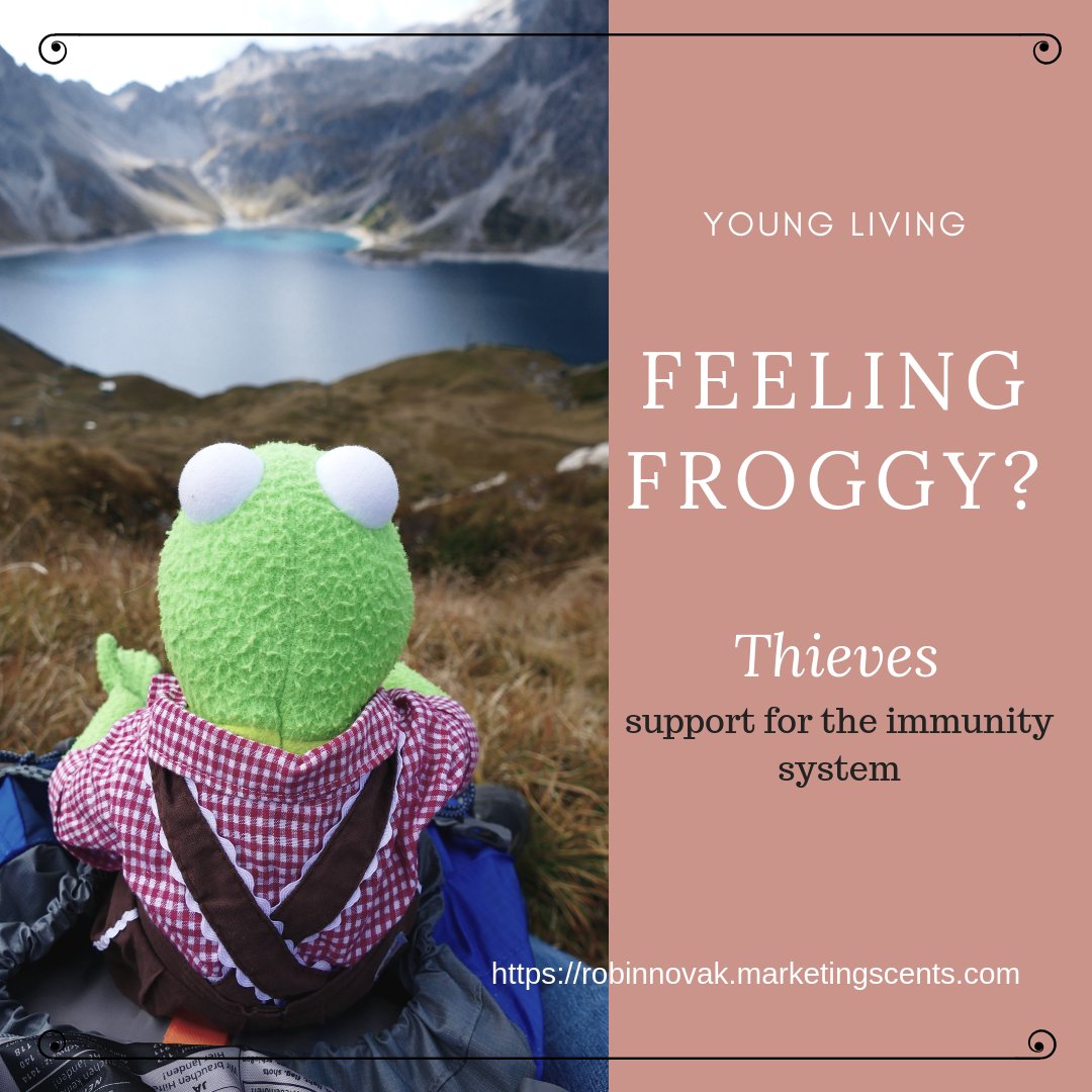 Tqmnurse's tweet photo. It's that time of year.. Stay ahead of frogginess with Thieves.
https://t.co/31mpJ6Mobe
#selfhelp #essentialoils #youngliving #healthyhappylife #yleo #thelawofattraction #smellsamazing #inspiration #starterkit #healthyhabits #healthandwellness #switchandditch #plantsandoils https://t.co/nhRCsrFKwM