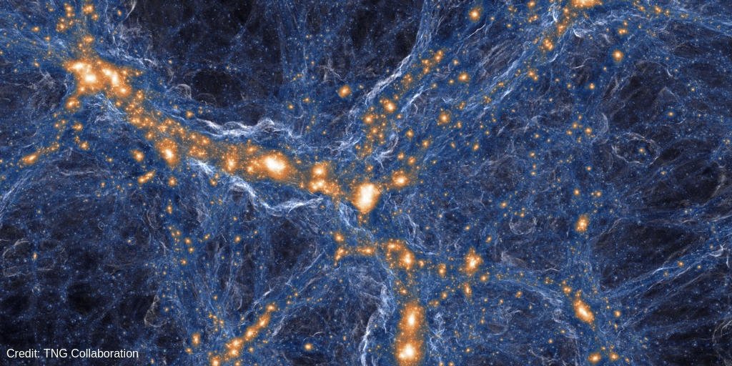 durham_uni's tweet photo. This image is from a simulation of #galaxies and gas in the #Universe. Our #astronomers have helped to find a relic cloud of gas in the distant Universe which could tell us more about how the first galaxies formed.

Find out more: https://t.co/QcD22vDAih #DurhamResearch https://t.co/oCtgAeF9ks
