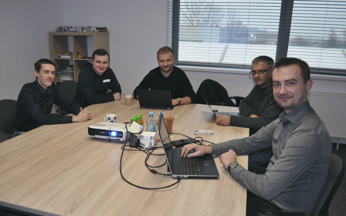 We were very pleased to be able host our client from the United States! Thank you for the enjoyable and effective visit to Poland, Vasant! 🙂

#zaven #team #poland #USA #itoutsourcing #teamwork