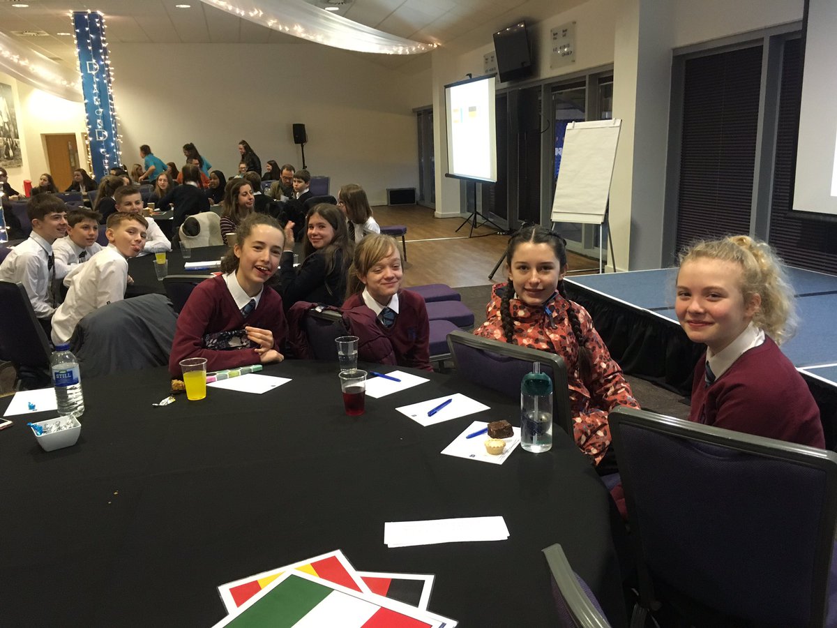RadyrMFL's tweet image. Yr 8 at Cardiff city stadium at an MFL conference. Learning Chinese first....
