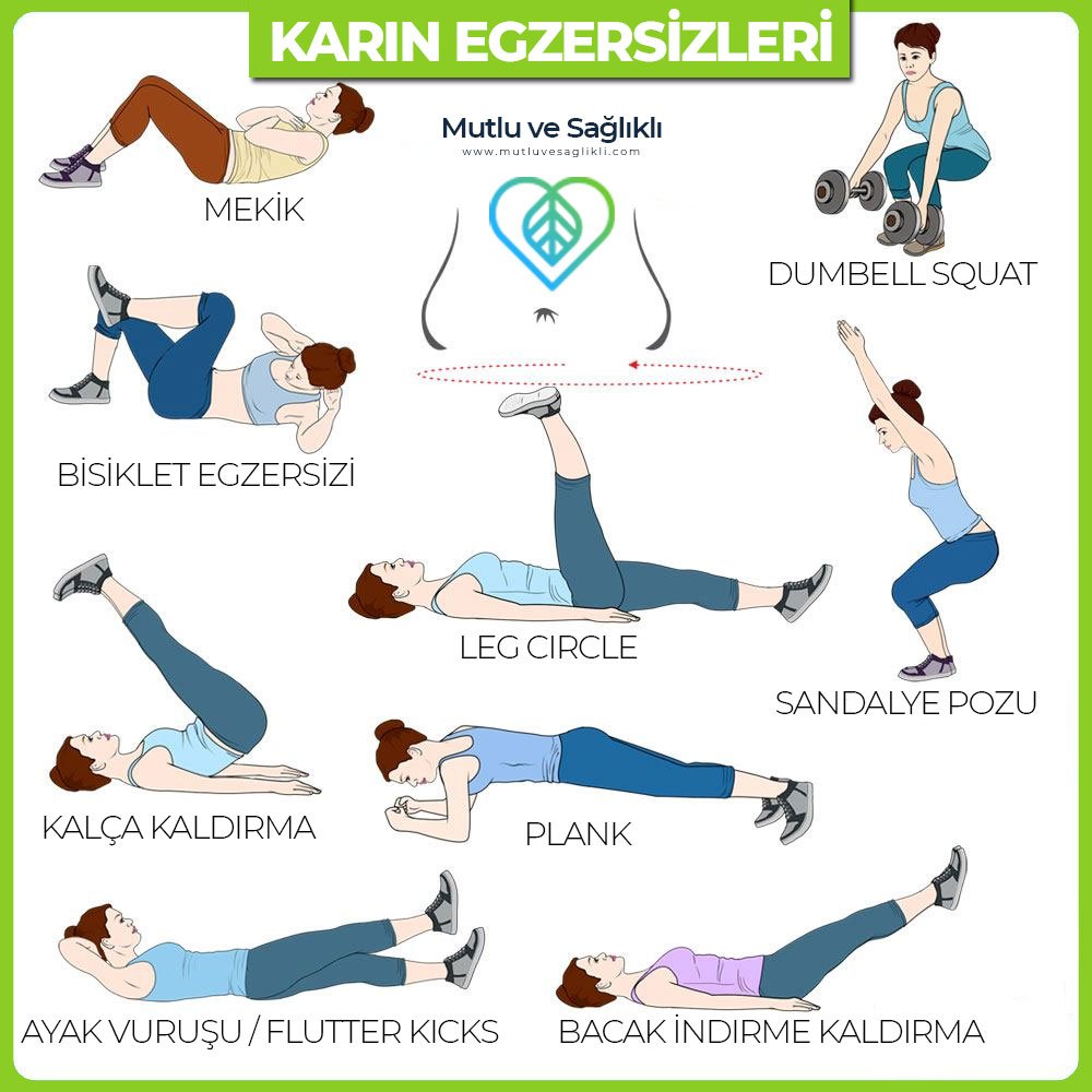 En Etkili 6 Karin Kasi Egzersizi Youtube