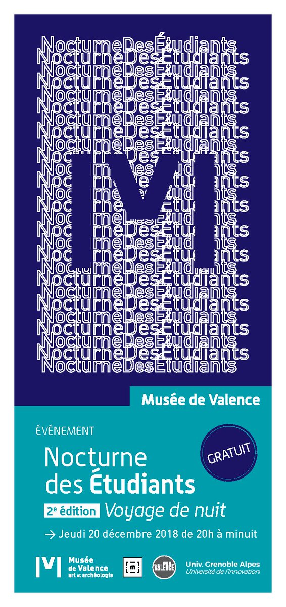 VilledeValence's tweet photo. Ce jeudi, les #etudiants investissent le @museedevalence pour une soirée créative et rythmée ! https://t.co/QedGn17AAS #NDE2018 @Caillou_Hiboux @valencetourisme @Rendez_Vous_TV https://t.co/UDxa1ilZQH