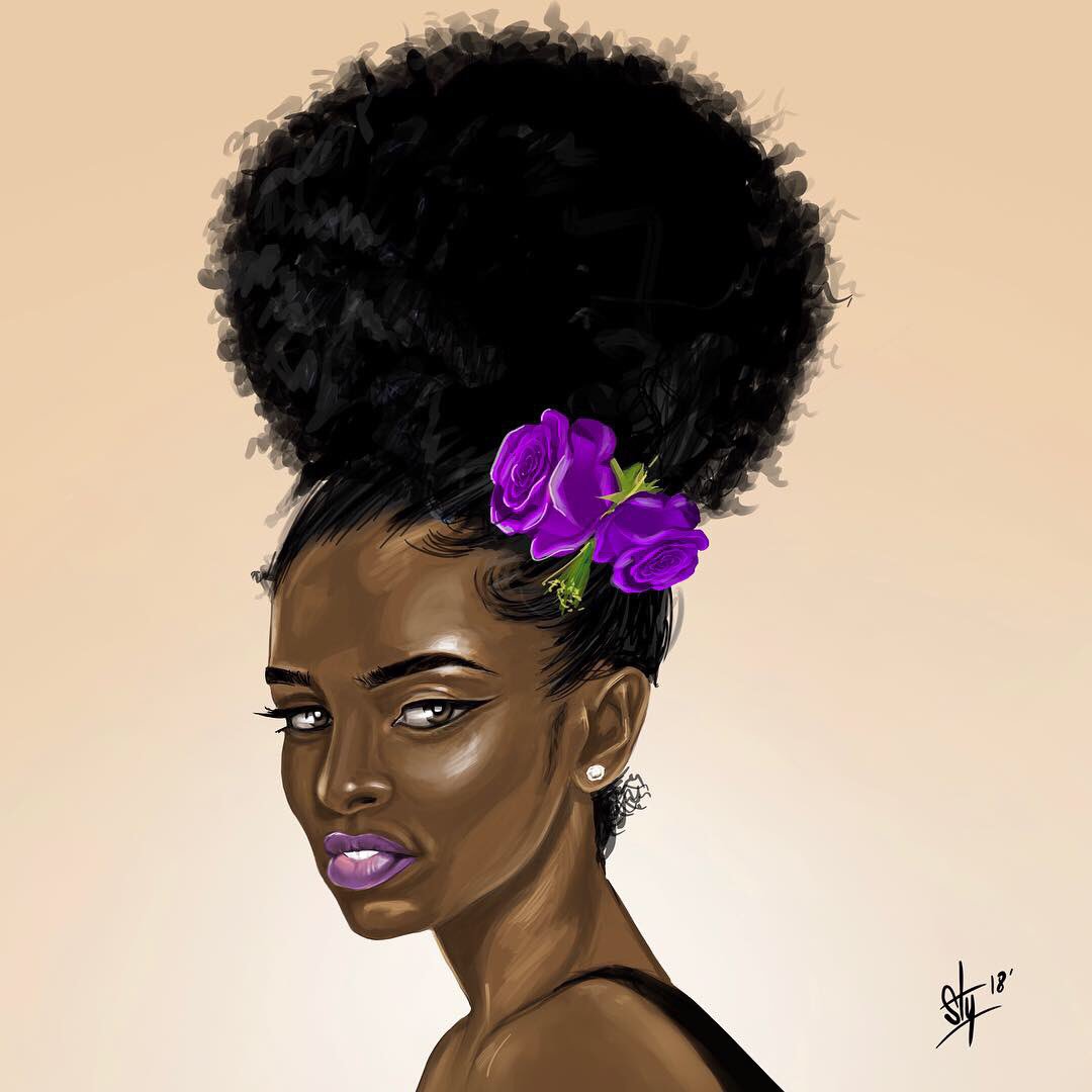 StyArtwork's tweet photo. AfroGyal #styartwork https://t.co/TAx1qg3Ss5