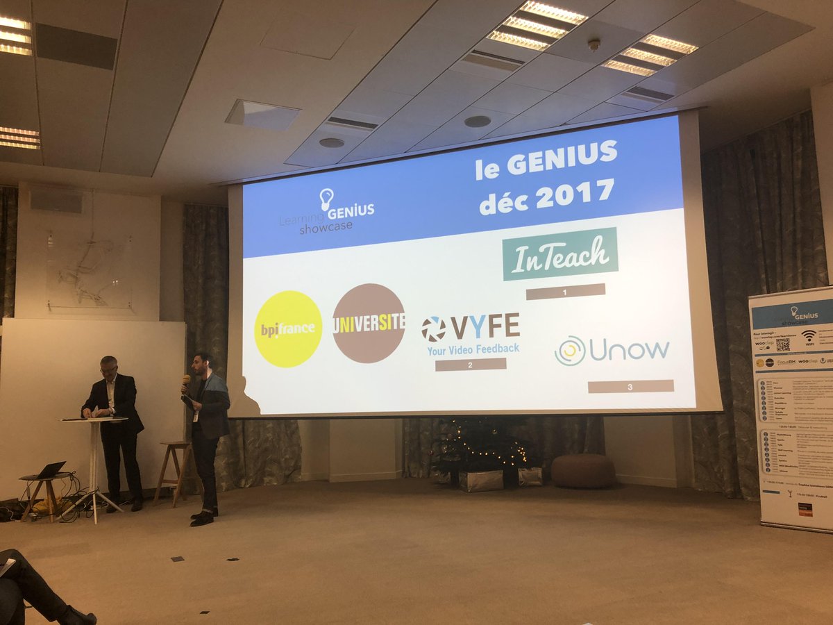 inteach_io's tweet photo. @inteach_io récompensé lors des #LearningGenius avec InTeach Vidéo! 🏆
Notre constat 👉 La production de contenu est un enjeu majeur dans le digital learning.
Notre solution 👉 Une solution générant des vidéos type «Brut» en quelques secondes à partir d'un texte grâce à une IA. https://t.co/6F92bLTnhC