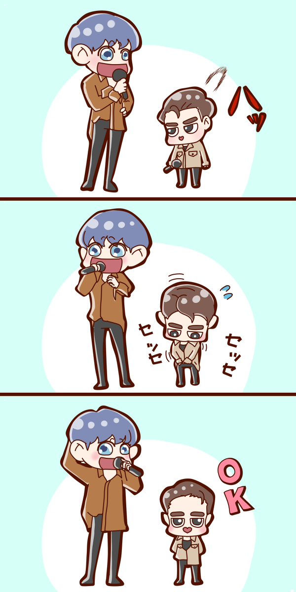 SAGARUwww's tweet photo. 前にも描いたことあるけど、無言で着こなしを学ぶどぅっさんどちゃすこ
cr:Milky Dyo. https://t.co/g2AcL81k1v