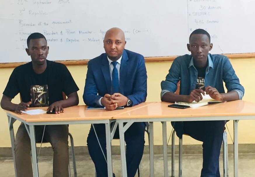 pamrwanda's tweet photo. Shyaka Nyarwaya Micheal : As youth we have a task of changing the mindset and spread panafricanism ideology so as to strengthen our understanding and unity hence promoting Panafricanism https://t.co/A6MnsAmbSe
