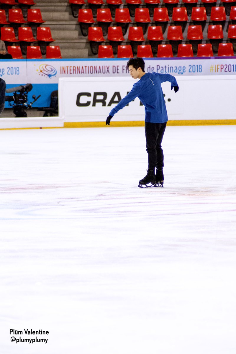 plumvalentine's tweet photo. men's fp practices - 24NOV2018 #NathanChen #IDF2018 #IPF2018 #GPFigure https://t.co/6iILNTWUSm