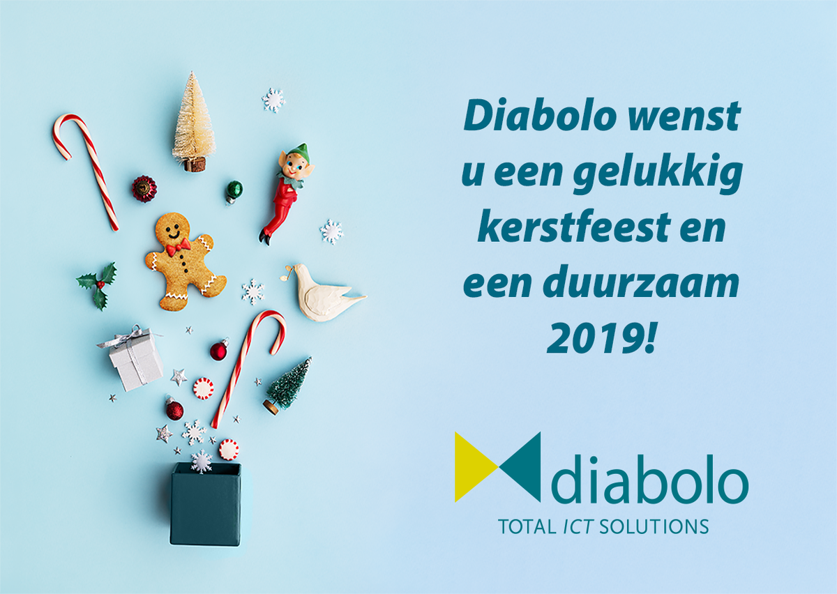 Namens alle medewerkers van Diabolo ICT, de beste wensen! 🎅❄️