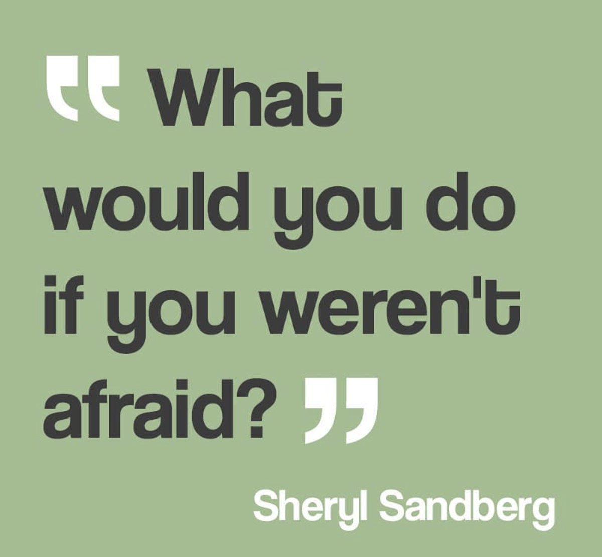 delygate's tweet photo. "What would you do if you weren't afraid" -Sheryl Sandberg
The year is not over yet... let's get started today!
#motivation #TuesdayThoughts #Zurich #delygate https://t.co/QBVrkQFLG9