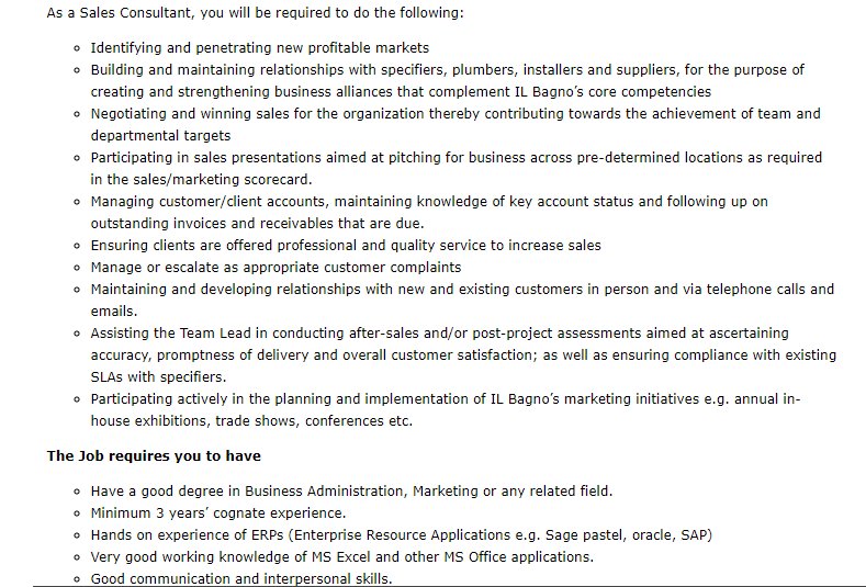 jobscomp's tweet photo. #VacancySR #VacancyISLAND #VacancyLEKKI #VacancyLAGOS
#MontaignePlace, #Lekki #Lagos:
#SALES #EXECUTIVE- #female with #HND, 1+yrs exp
Pls send #Application &amp; #CVs to hrexecutive@montaigneplace.com

#ILBagno #Nigeria, #Ajah Lagos
#RETAIL #SALES #CONSULTANT
https://t.co/H8mdrET5ND