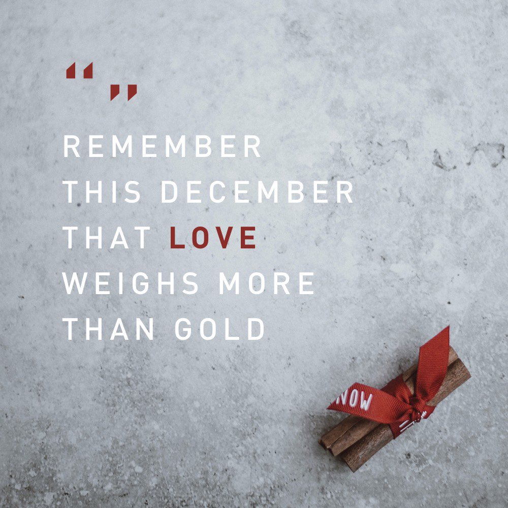 TalesmithCo's tweet photo. With just one week to go until the big day, it’s easy to feel the pressure. So behind today’s advent calendar door, you’ll find some words to help you remember that Christmas isn’t about what you by from a store, it’s about so much more...

#ThursdayThoughts #SUAHour https://t.co/EF0xhyCLka