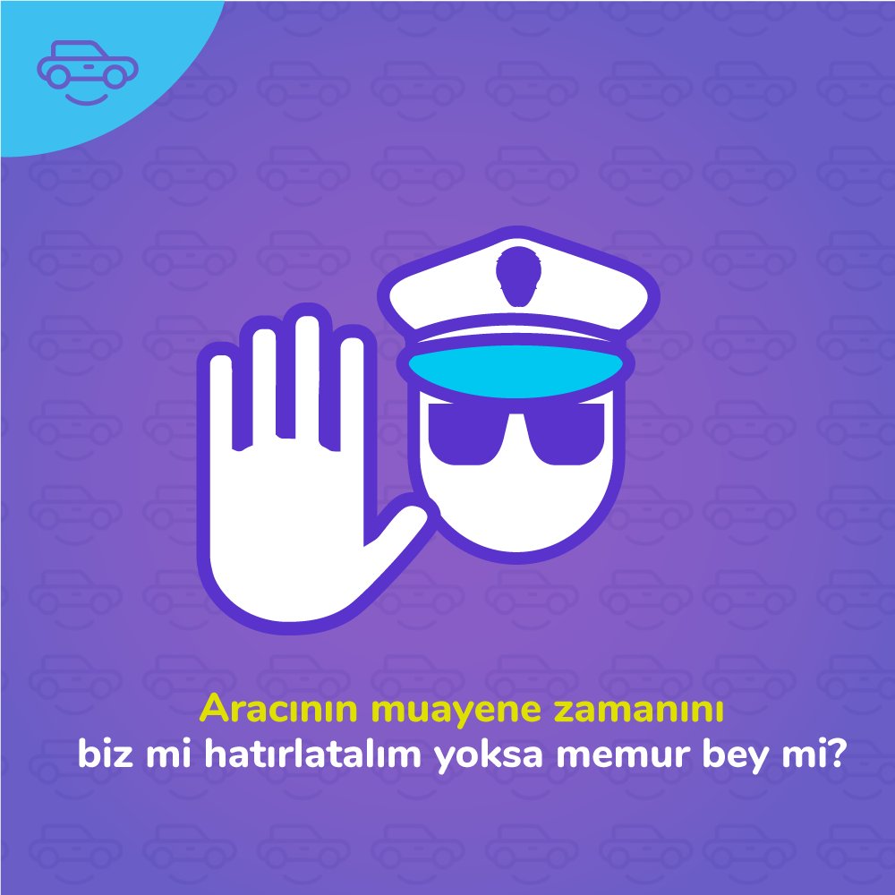 praticarcom_'s tweet photo. Hemen Praticar yükle, aracının bakım ve muayene zamanını sana biz hatırlatalım. Dilersen hatırlatmakla kalmayalım. Bu işlemleri senin yerine yaptırıp aracını ayağına kadar getirelim! https://t.co/j0tfeyWpDj https://t.co/AlRXcksiNM