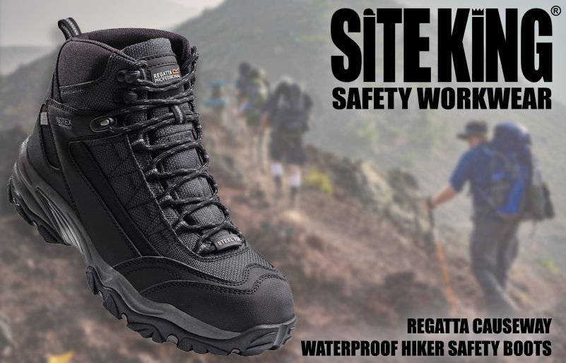 regatta steel toe cap boots