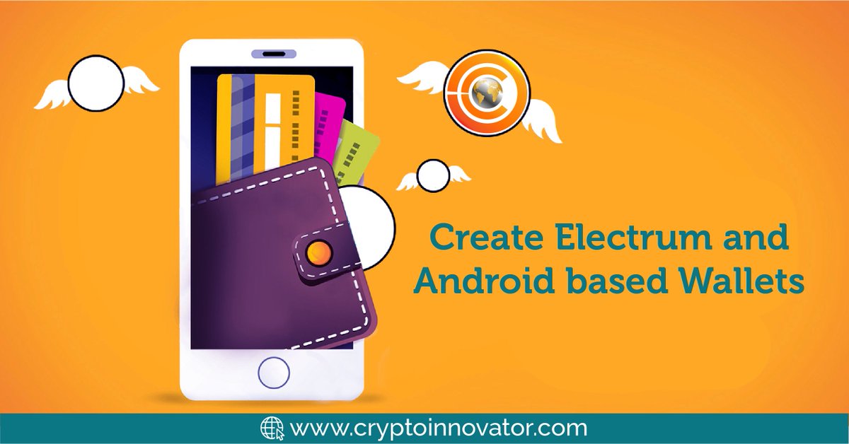 cryptoInnovat0r's tweet image. Electrum and #AndroidWallets are quick and lightweight and are used by leading cryptocurrencies like Bitcoin. 

#cryptocurrency #blockchain #technology #cryptofuture #cryptoculture #dollars #crypto #btc #coinexchange #bitcoincash #bitcoin